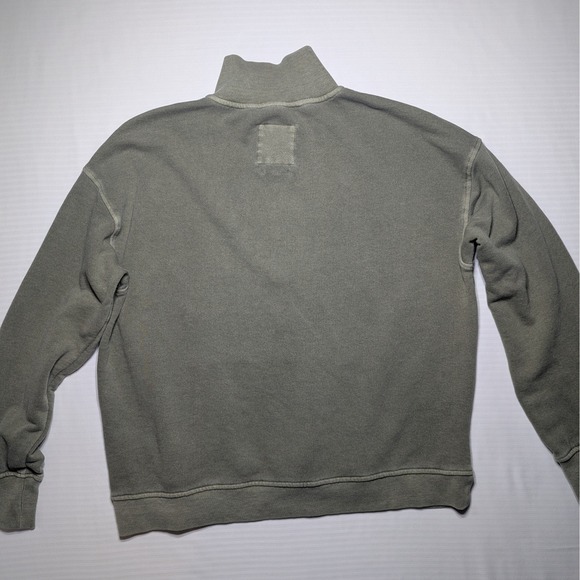 C&C California Tops - C&C California Sunwashed Quarter Zip Pullover Olive Athleisure